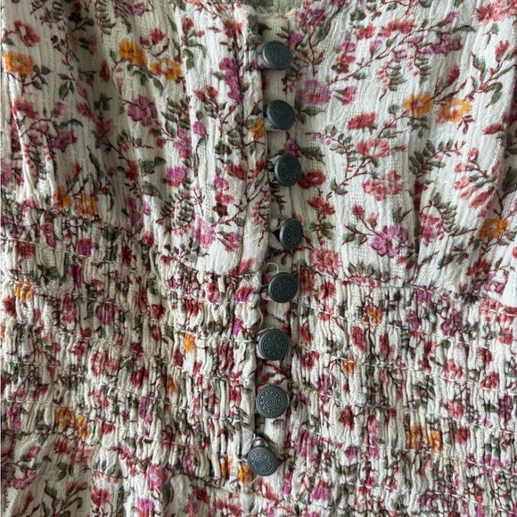 American Eagle Outfitters Pink and Cream Jumpsuit - Picture 4 of 6